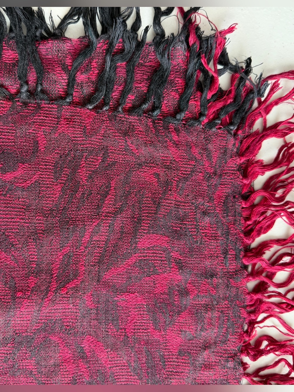 ❤️🖤🍷THE LIMITED Merlot Black Scarf Wrap